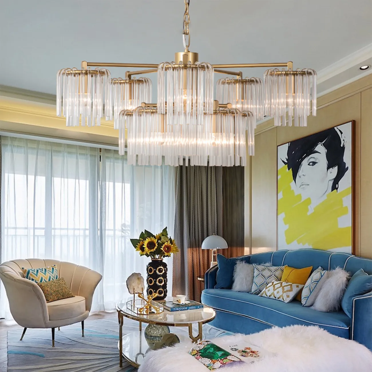 Люстра потолочная MEISE от ImperiumLoft