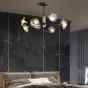 Потолочная люстра JANICA L12 Brass Black от ImperiumLoft