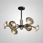 Потолочная люстра JANICA L12 Brass Black от ImperiumLoft