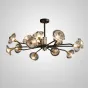 Потолочная люстра JANICA L12 Brass Black от ImperiumLoft