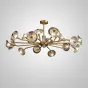 Потолочная люстра JANICA L12 Brass Black от ImperiumLoft