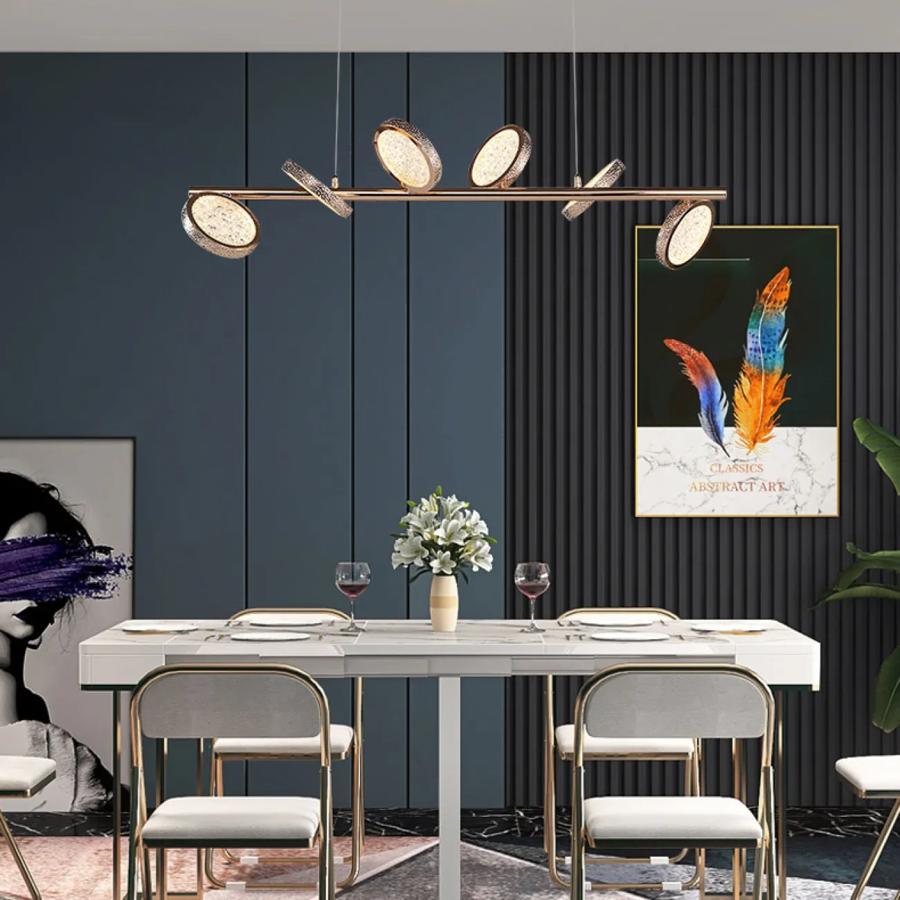 Подвесной светильник NAINA LONG от ImperiumLoft