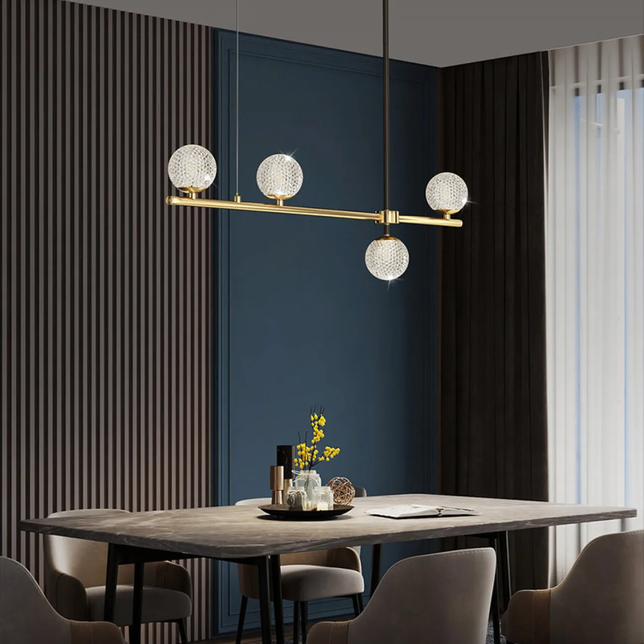 Подвесной светильник SHANIA L4 от ImperiumLoft