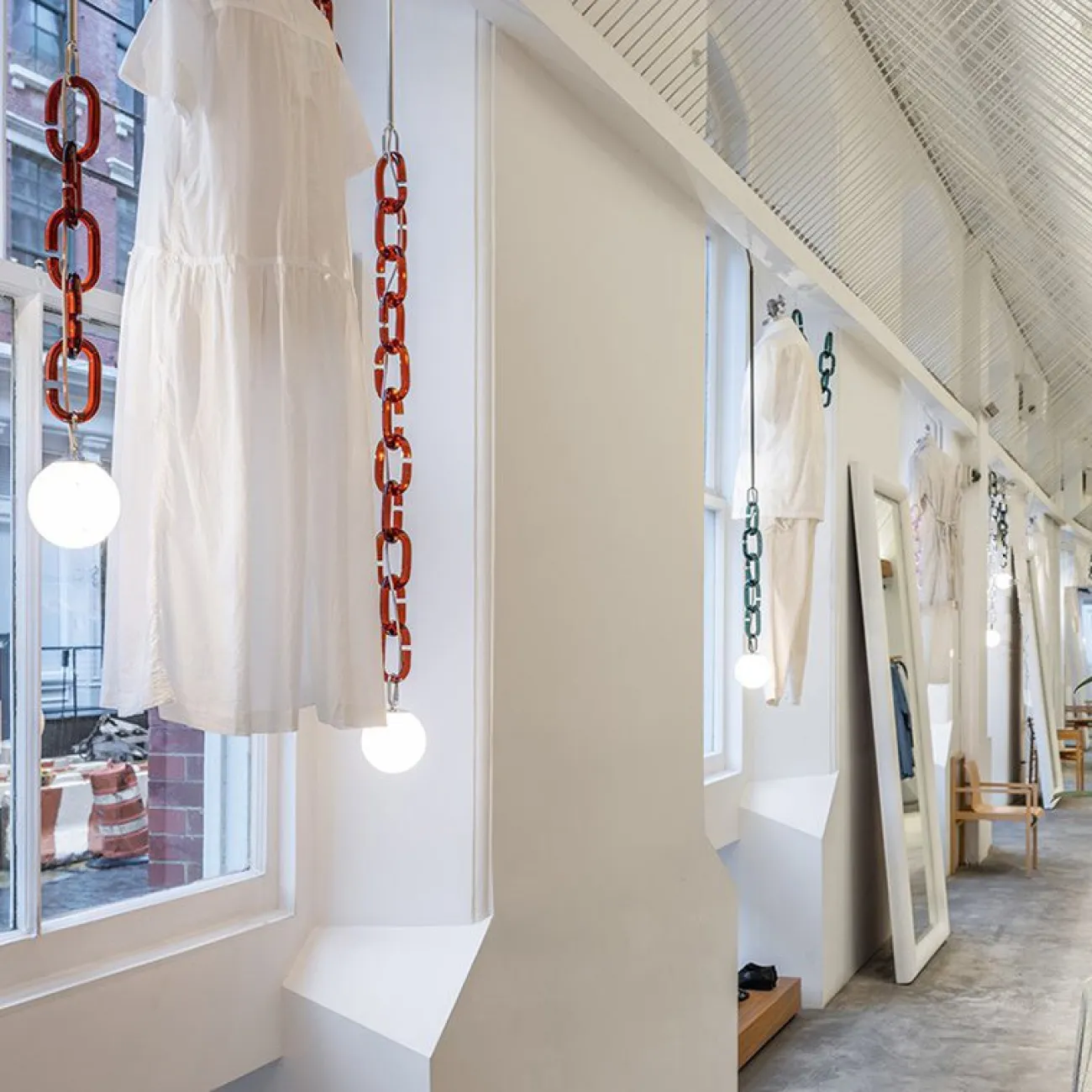 Подвесной светильник CHAIN РОЗОВЫЙ от ImperiumLoft Подвесной светильник CHAIN РОЗОВЫЙ от ImperiumLoft