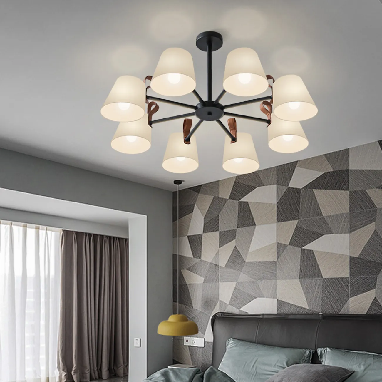 Люстра на штанге TORNY D90 от ImperiumLoft
