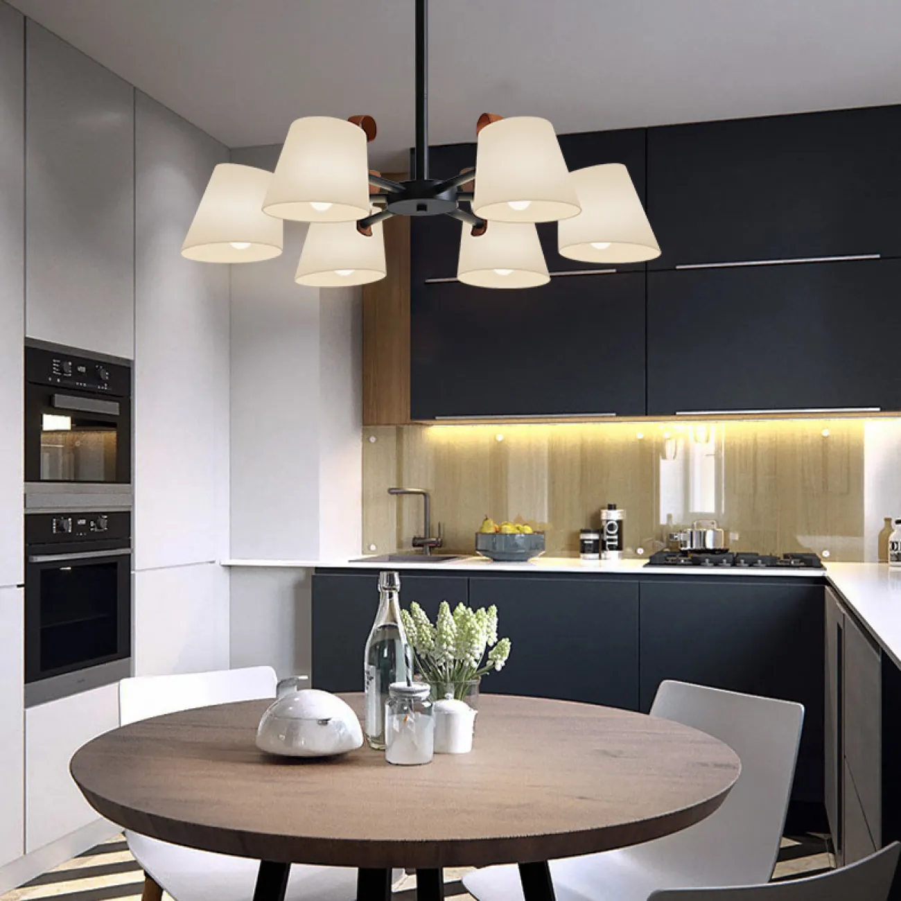 Люстра на штанге TORNY D90 от ImperiumLoft