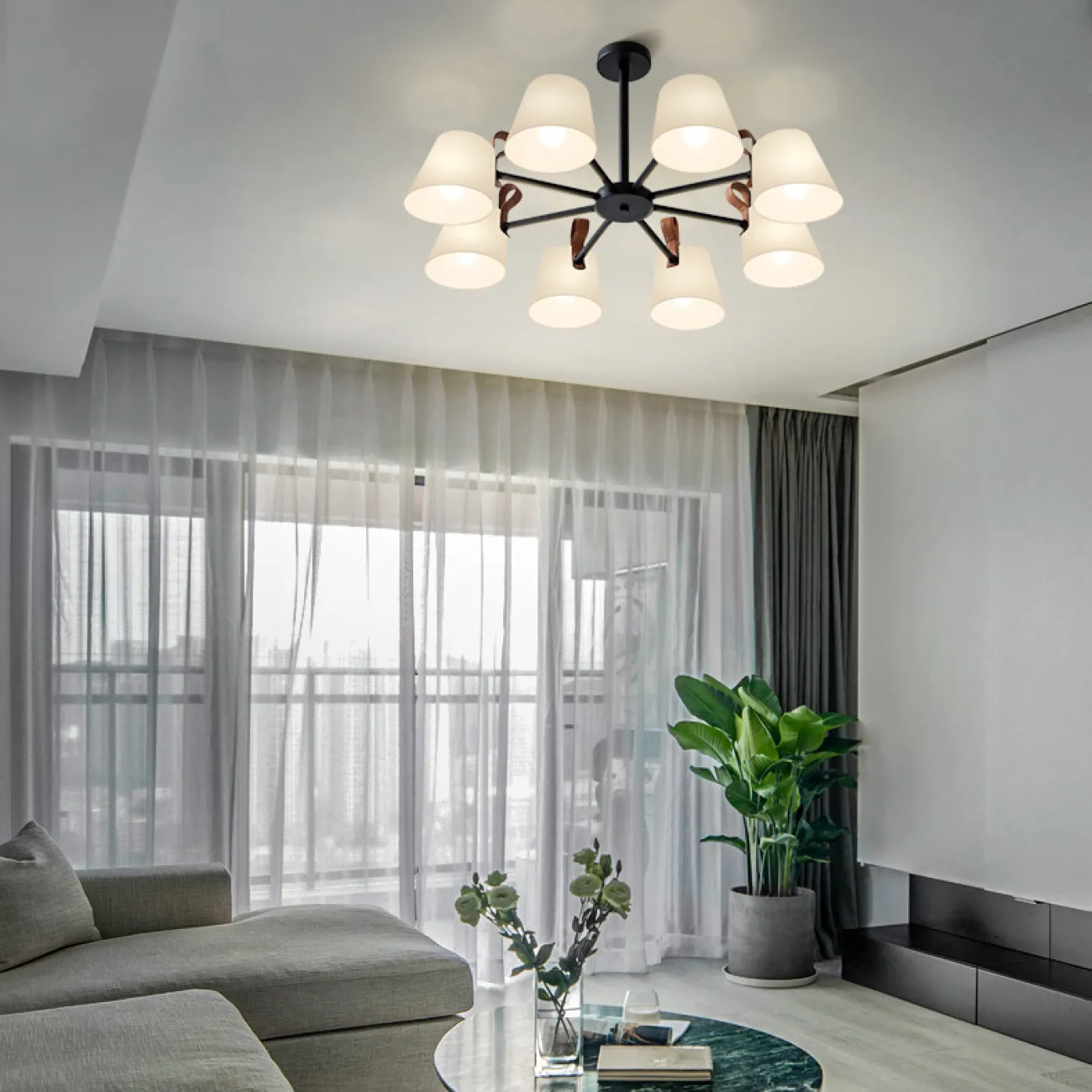 Люстра на штанге TORNY D61 от ImperiumLoft