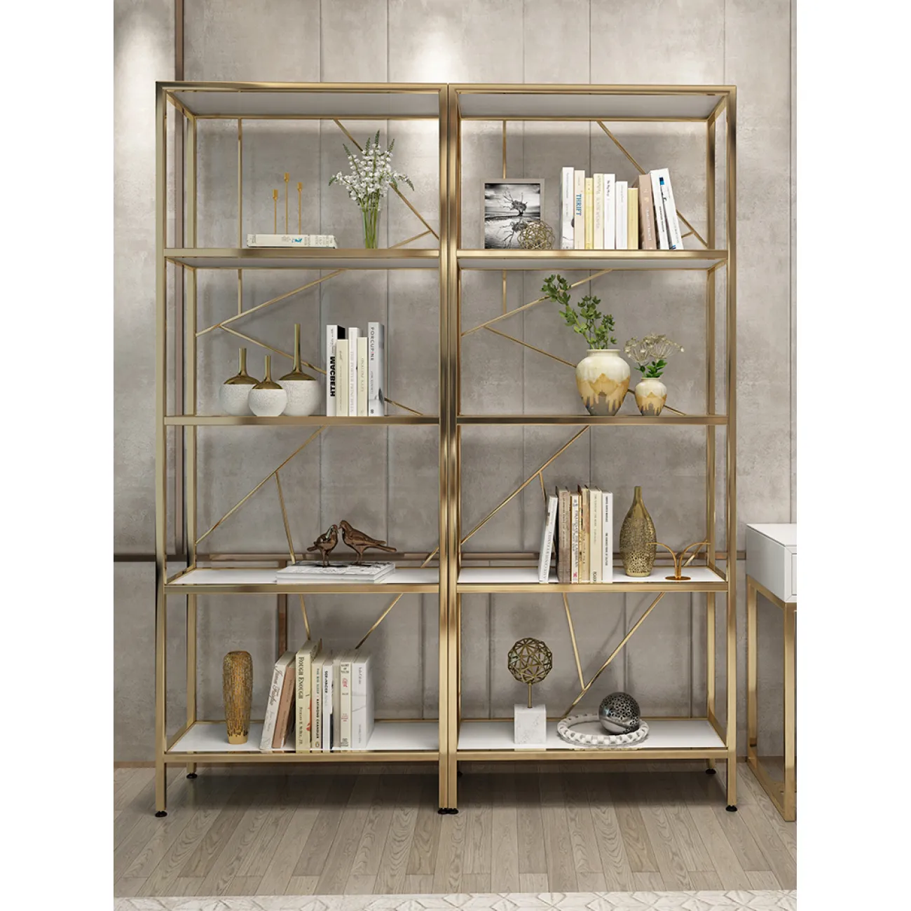 Дизайнерский стеллаж LaLume-HH00107