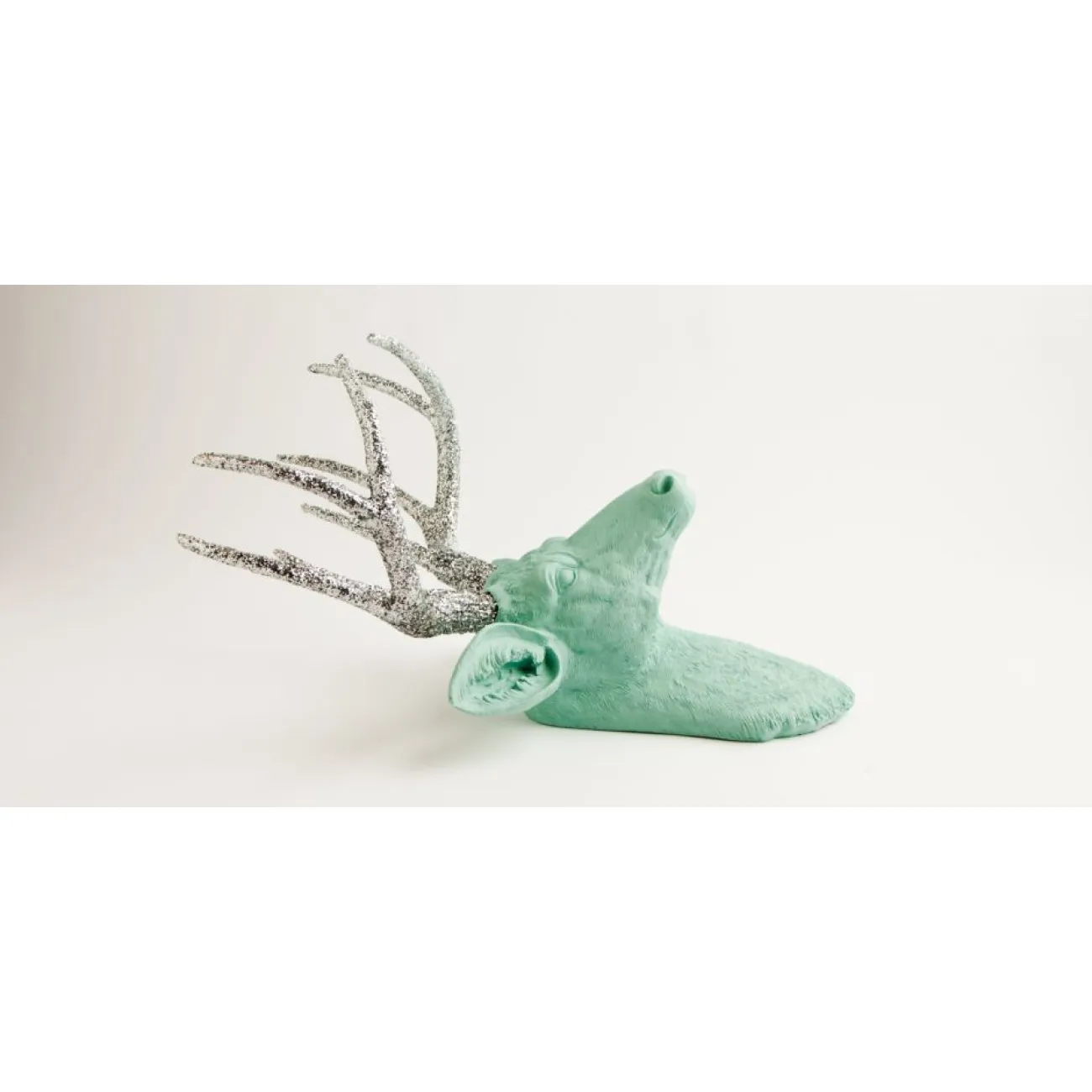 Голова оленя - Морская волна / серебряные рога от LaLume
