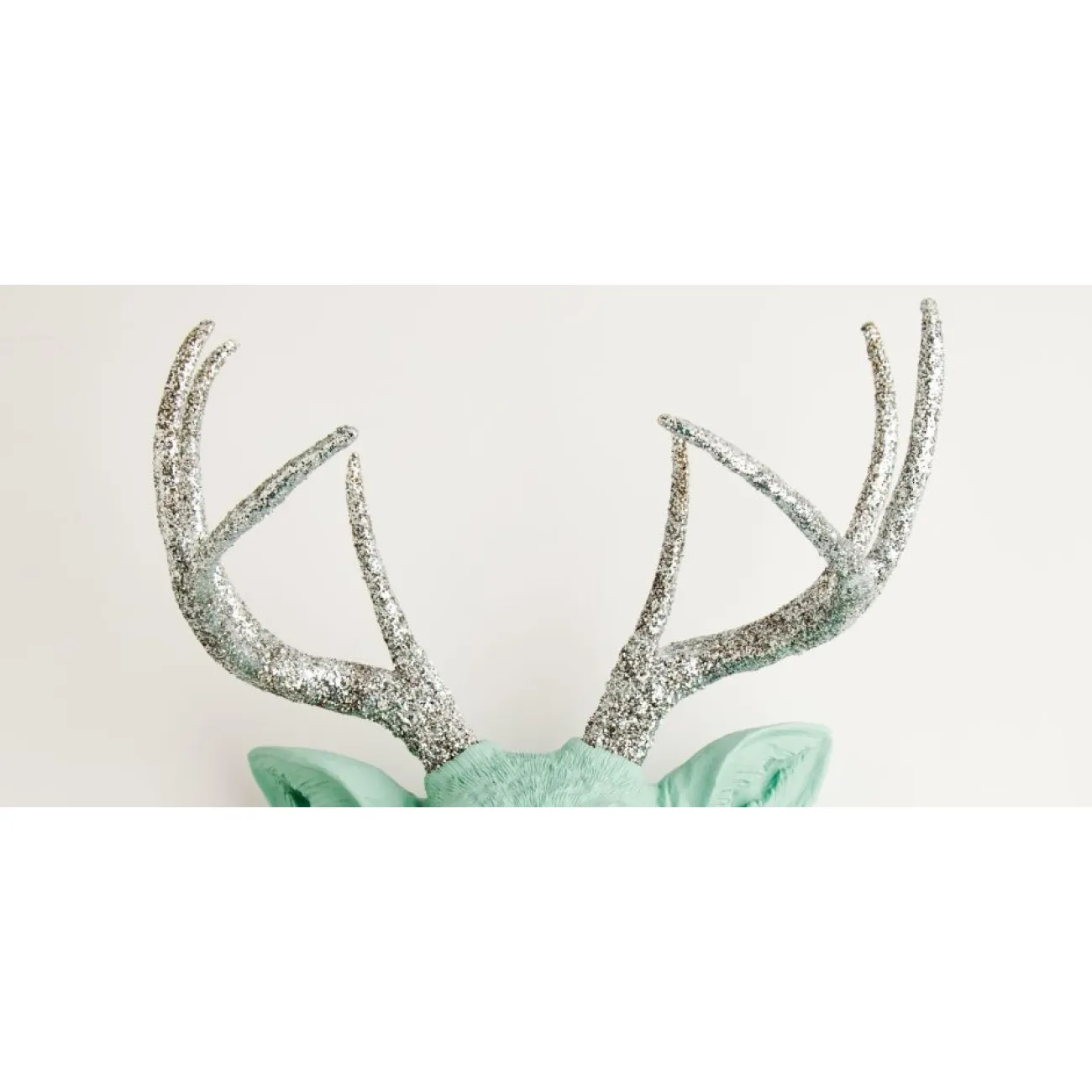 Голова оленя - Морская волна / серебряные рога от LaLume