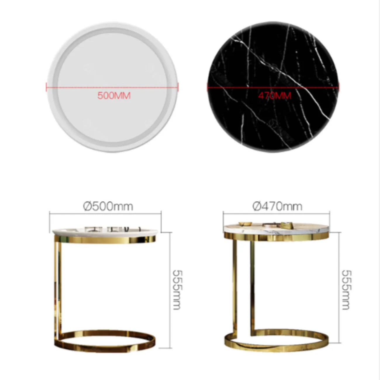 Дизайнерский журнальный столик LaLume-AP00117