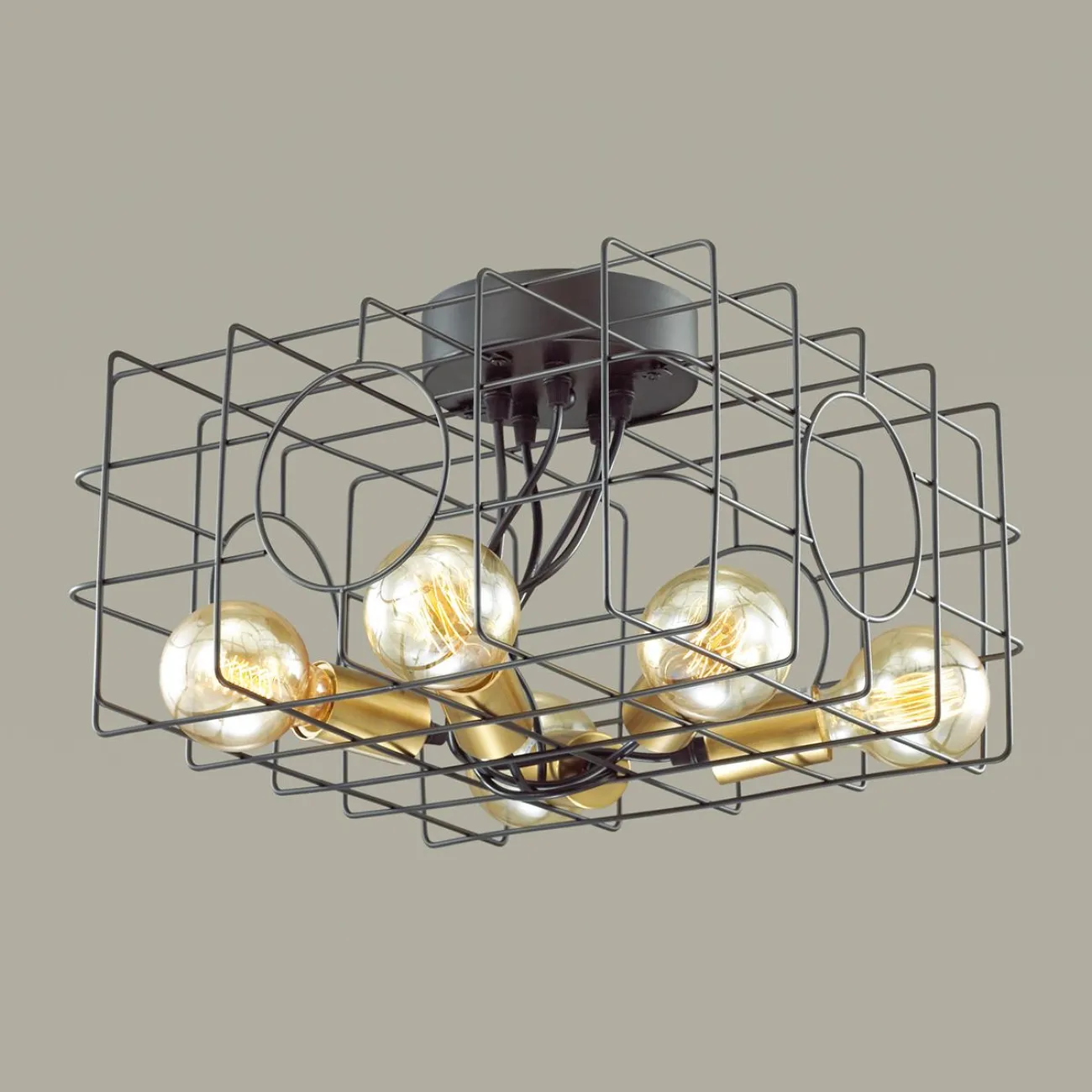 Потолочная люстра DETRIK от ImperiumLoft Потолочная люстра DETRIK от ImperiumLoft