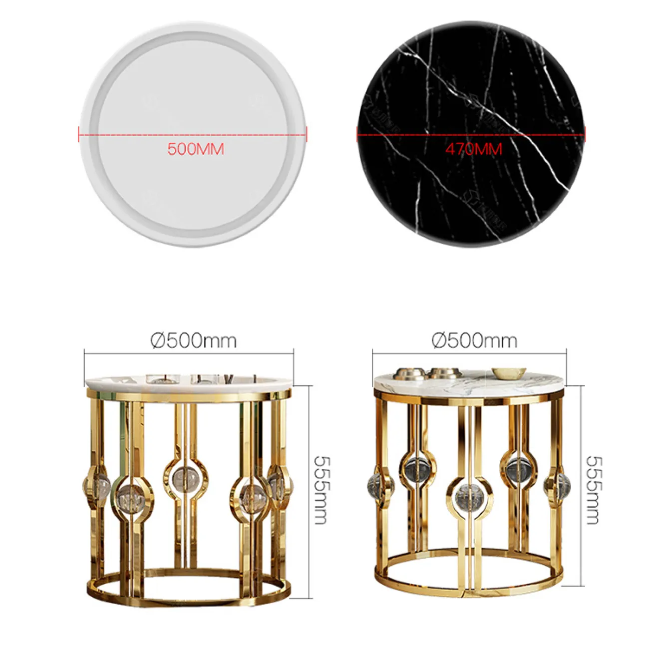 Дизайнерский журнальный столик LaLume-AP00112