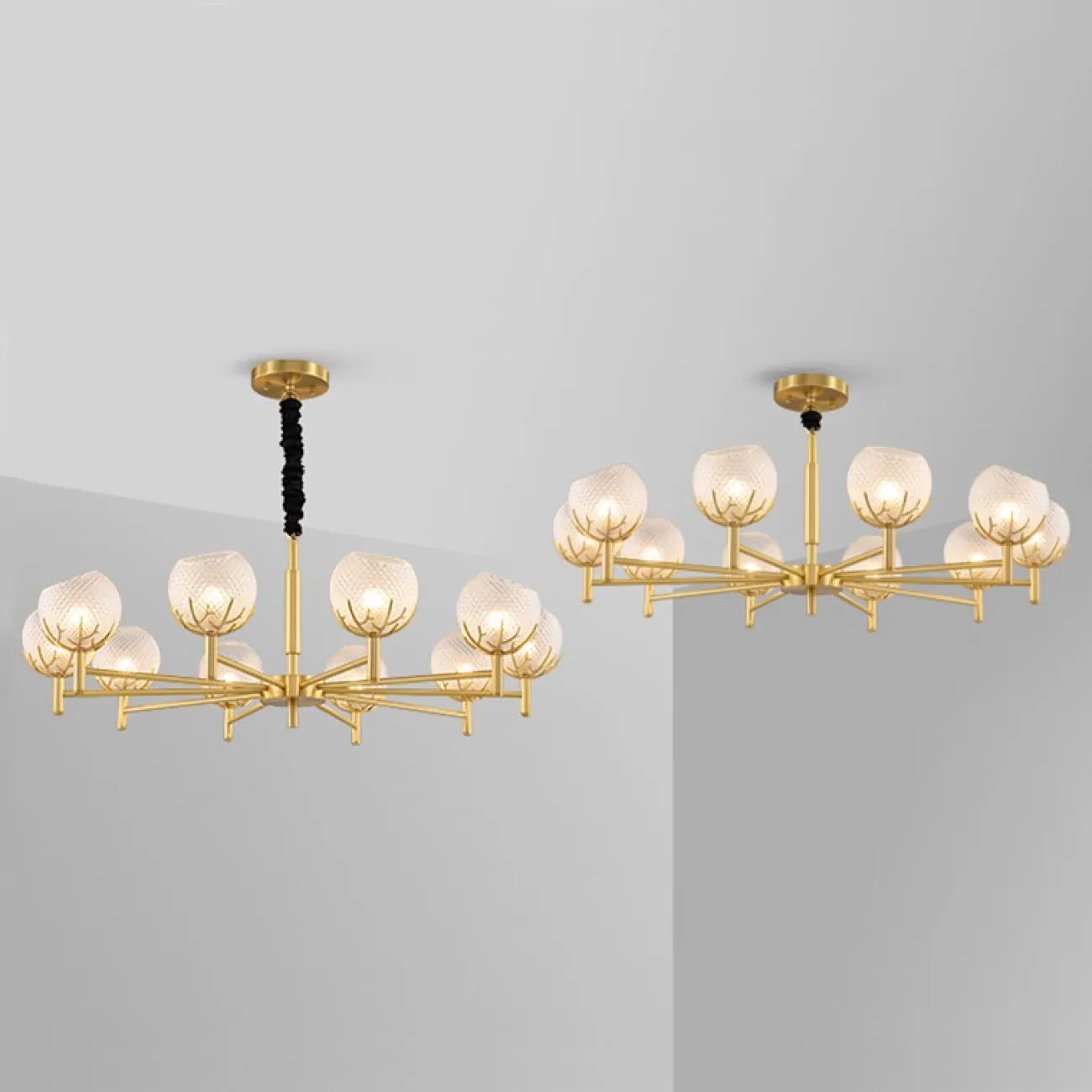 Подвесная люстра CHLOE L15 от ImperiumLoft Подвесная люстра CHLOE L15 от ImperiumLoft