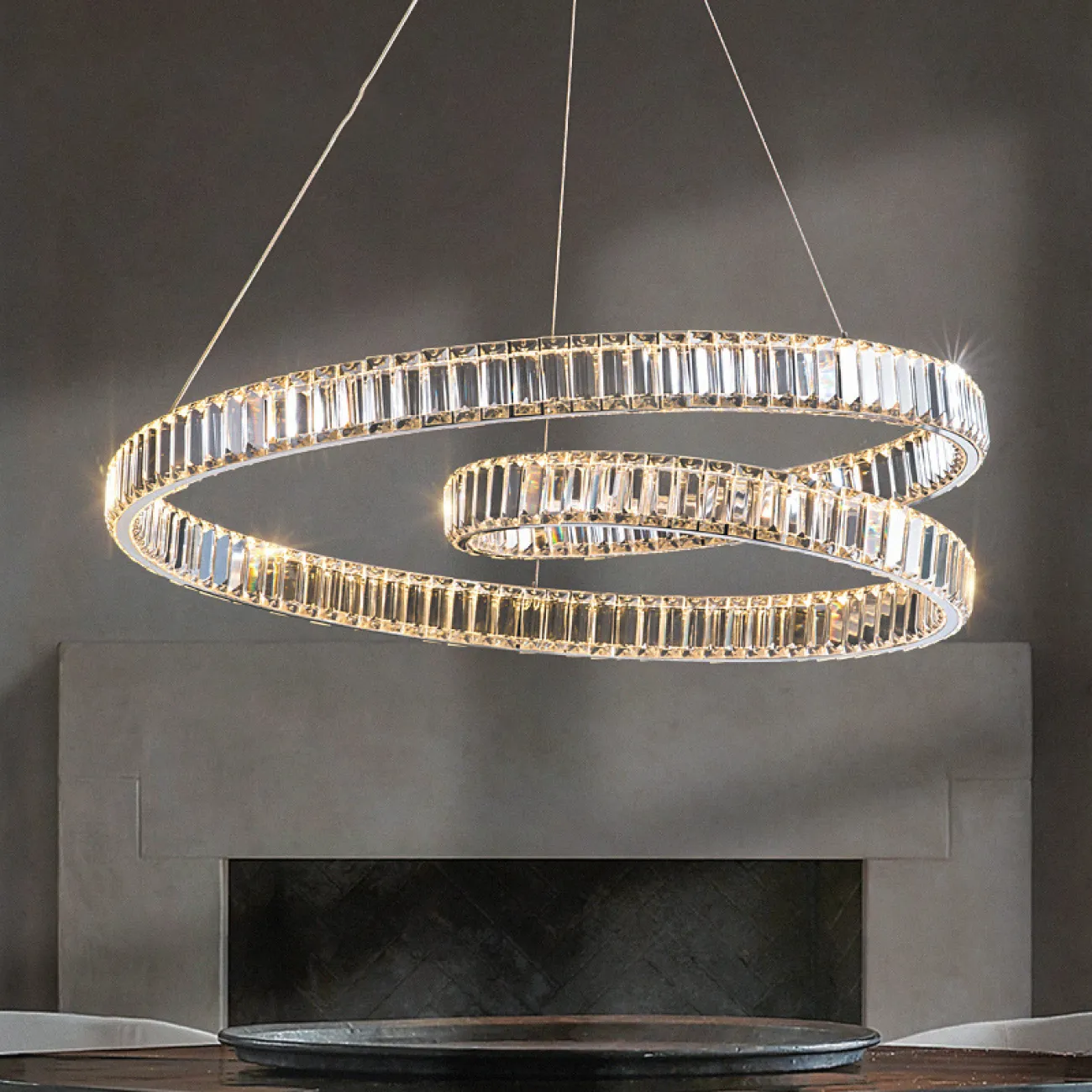 Подвесная люстра BERTOLDA S D100 Chrome от ImperiumLoft Подвесная люстра BERTOLDA S D100 Chrome от ImperiumLoft