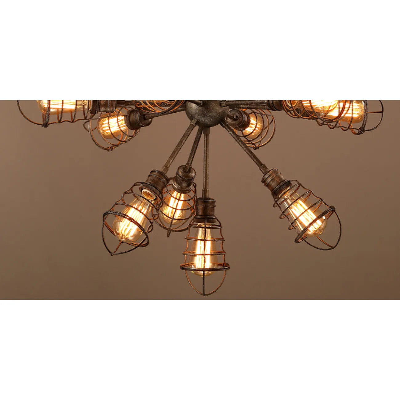 Подвесной светильник Loft Industrial Sputnik 13 Retro от LaLume