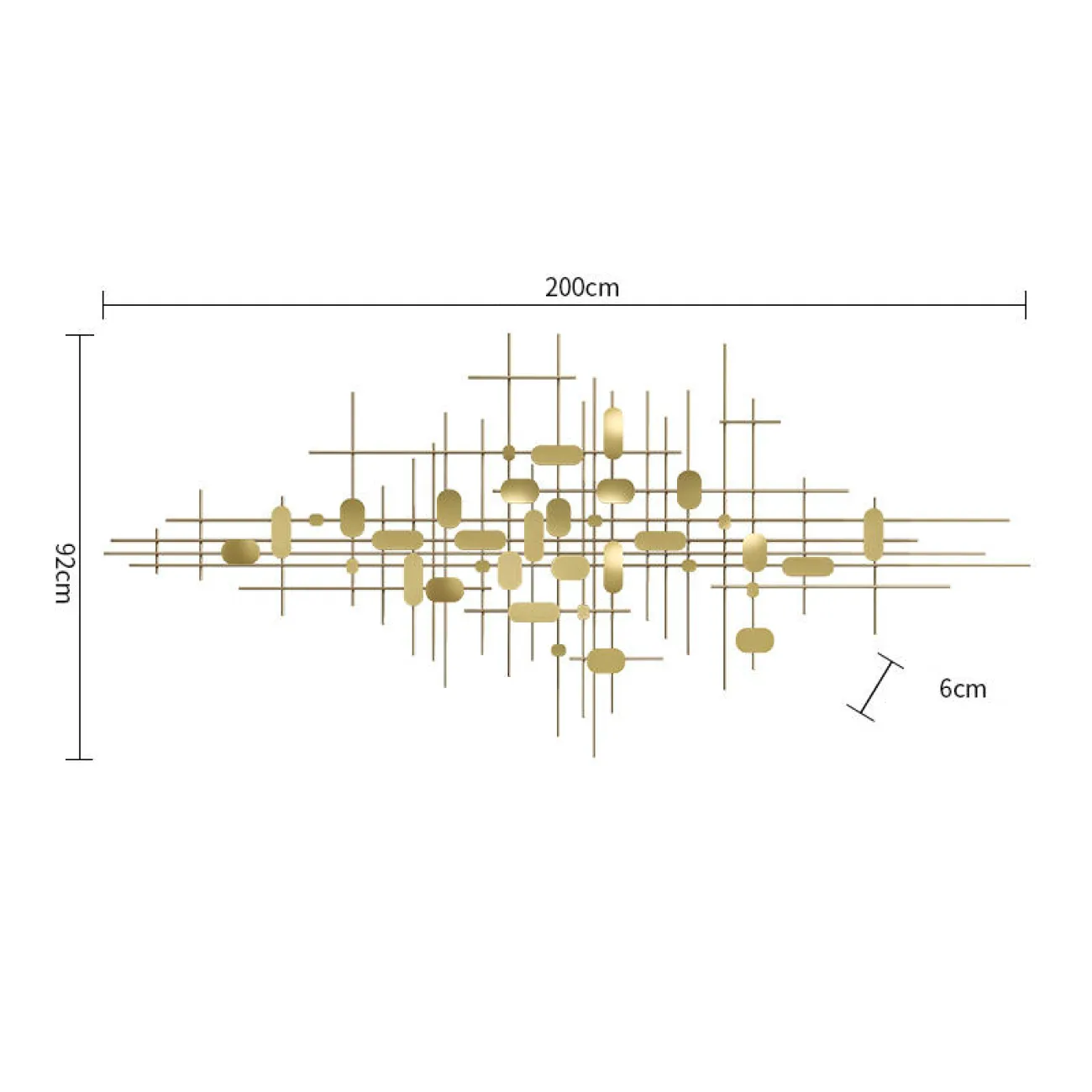 Дизайнерский настенный декор LaLume-KKK00289