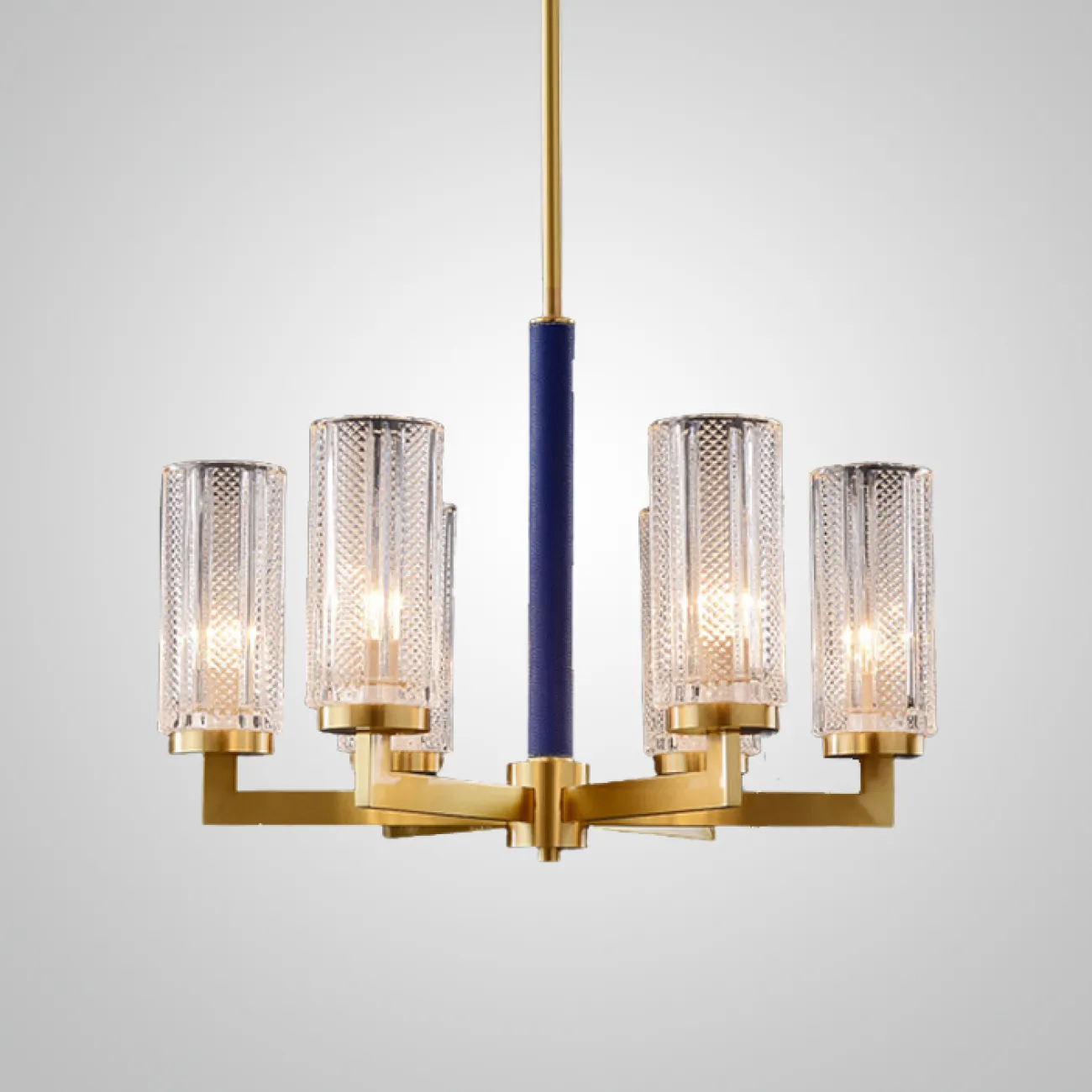 Потолочная люстра ADELEINE L10 Blue от ImperiumLoft