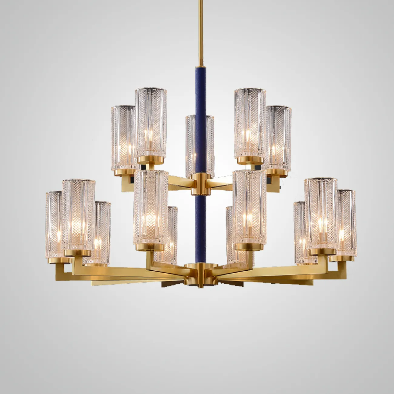 Потолочная люстра ADELEINE L10 Blue от ImperiumLoft