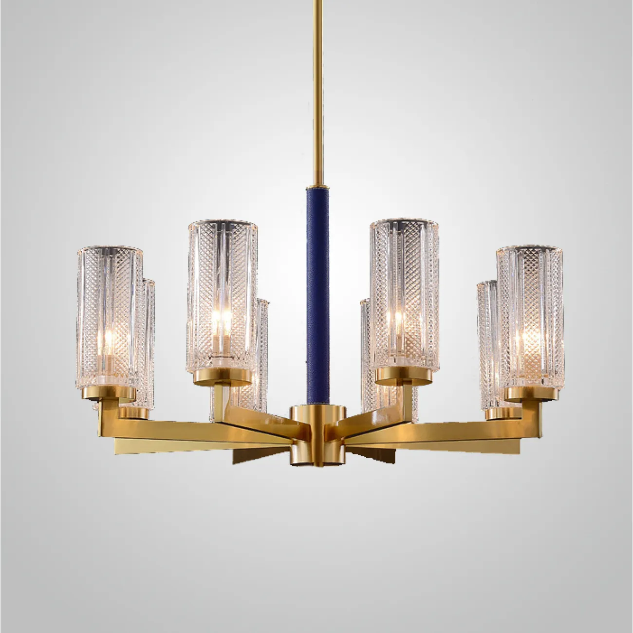 Потолочная люстра ADELEINE L10 Blue от ImperiumLoft