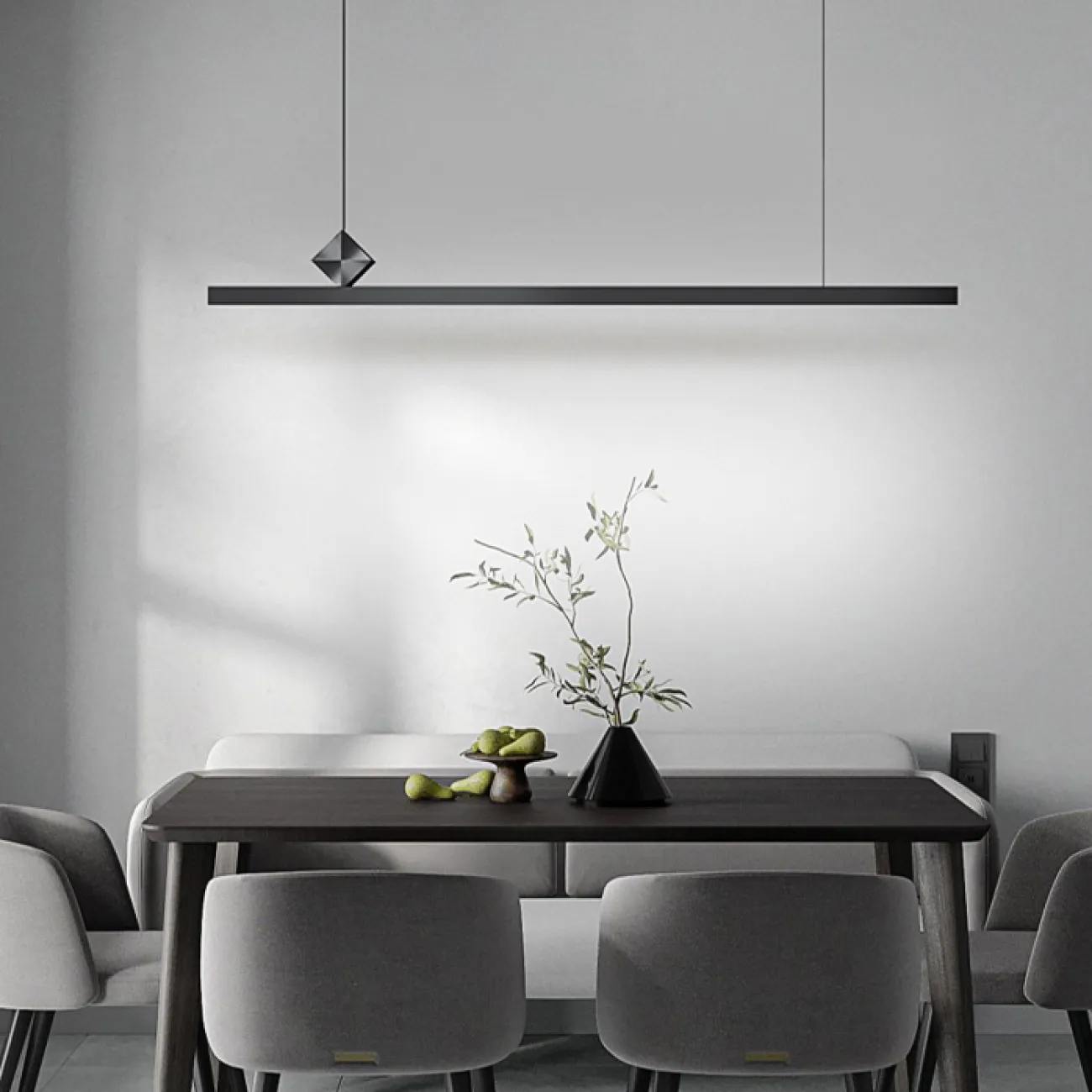 Подвесной светильник NORMA B L100 4000К от ImperiumLoft