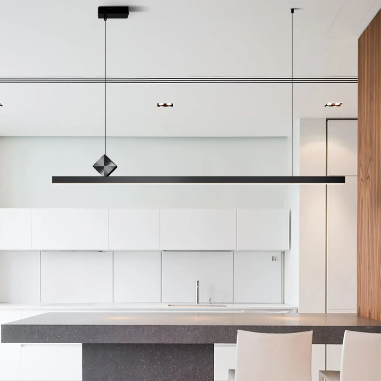 Подвесной светильник NORMA B L100 4000К от ImperiumLoft