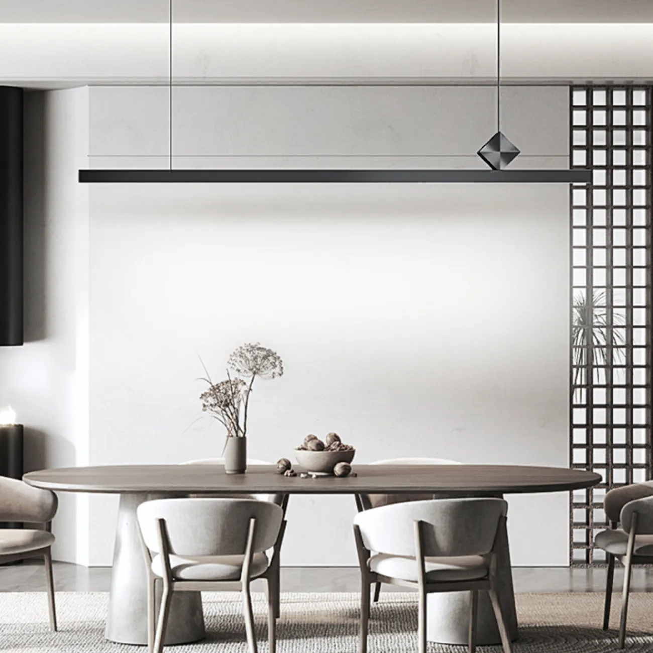 Подвесной светильник NORMA B L100 4000К от ImperiumLoft