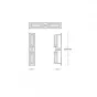 Настенный светильник (бра) Alouette linear sconce от ImperiumLoft