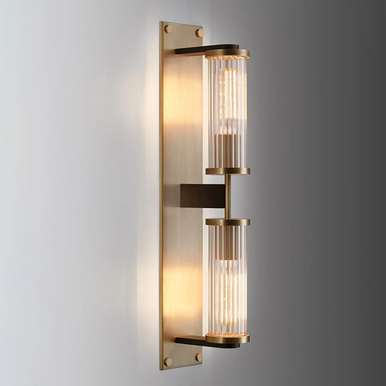 Настенный светильник (бра) Alouette linear sconce от ImperiumLoft Настенный светильник (бра) Alouette linear sconce от ImperiumLoft