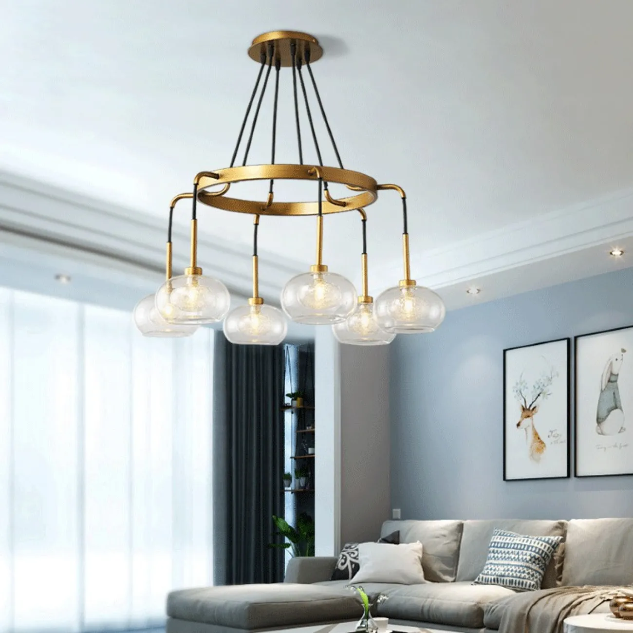 Подвесная люстра TRONIC от ImperiumLoft