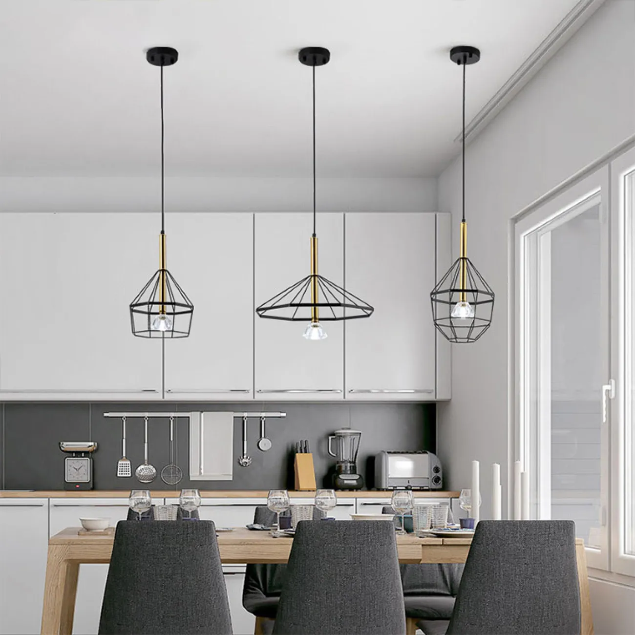 Потолочная люстра FORMAT D от ImperiumLoft Потолочная люстра FORMAT D от ImperiumLoft