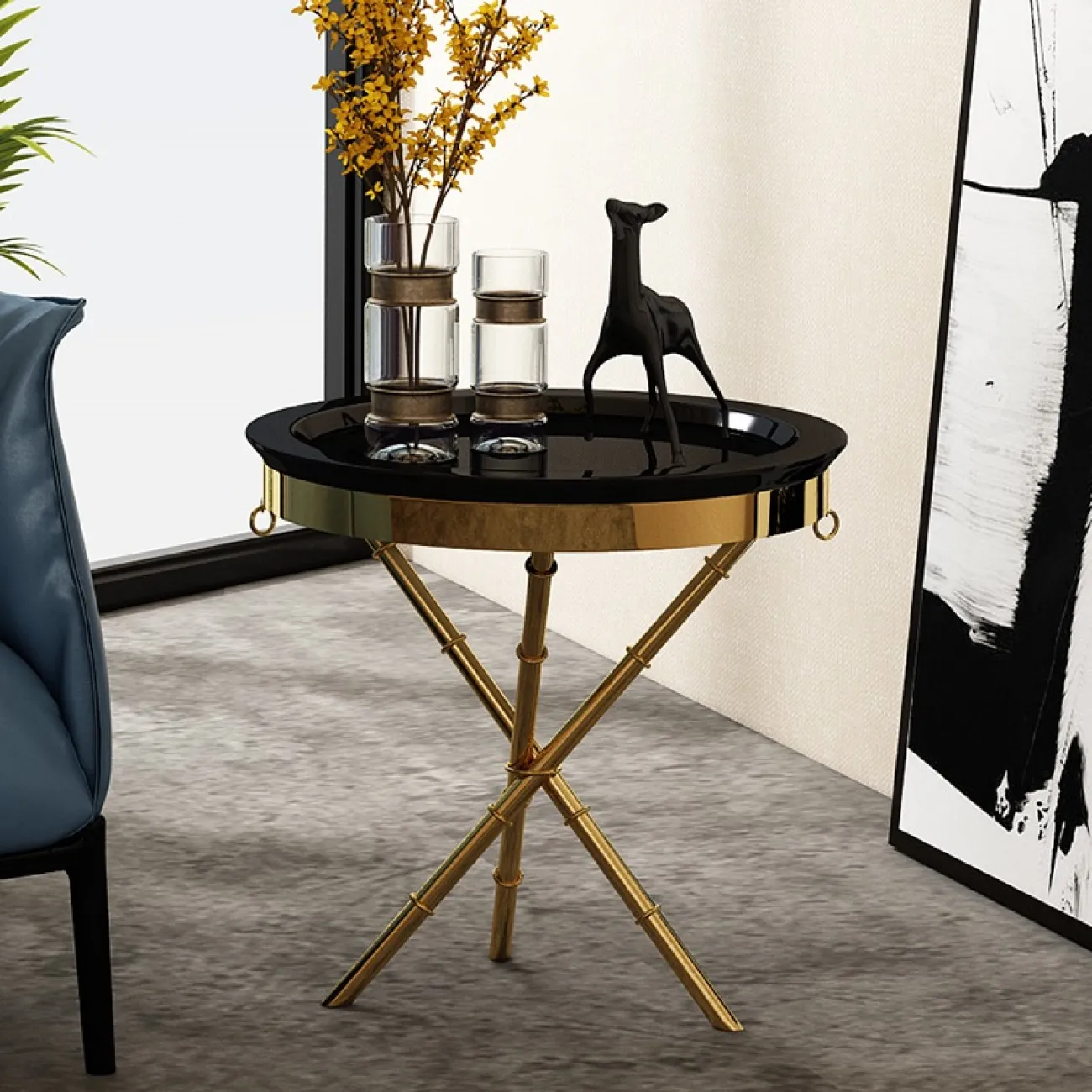 Дизайнерский журнальный столик LaLume-AP00143 Дизайнерский журнальный столик LaLume-AP00143