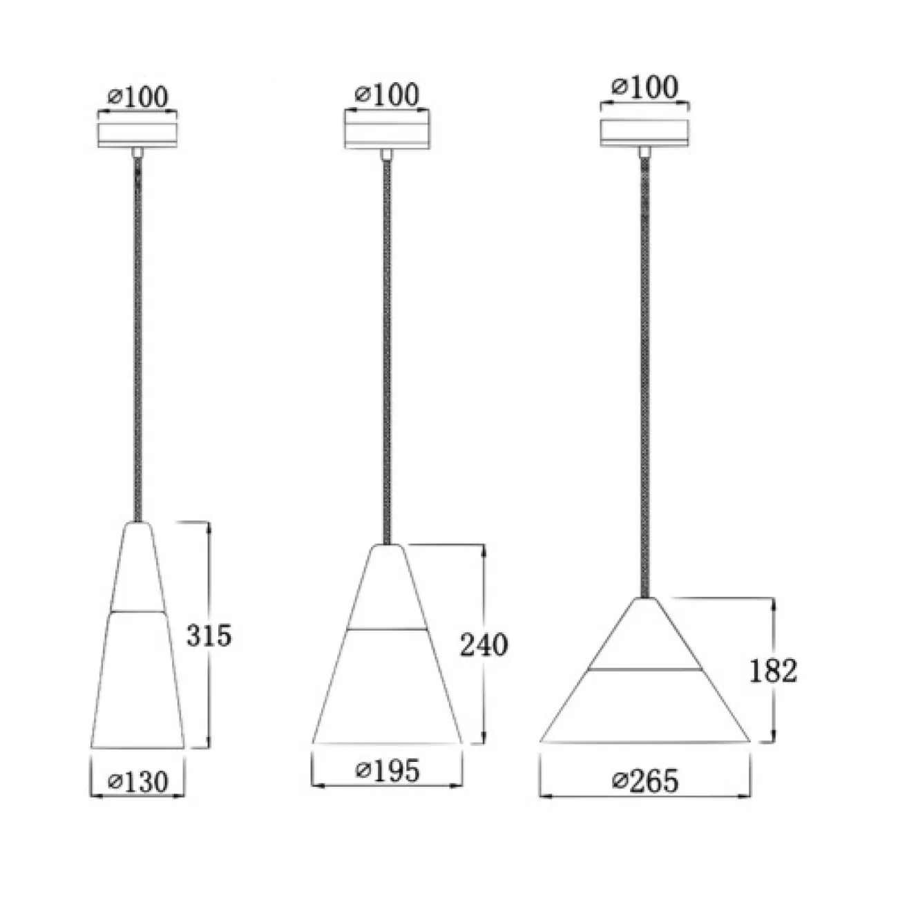 Светильник Opaque Light Tall от LaLume