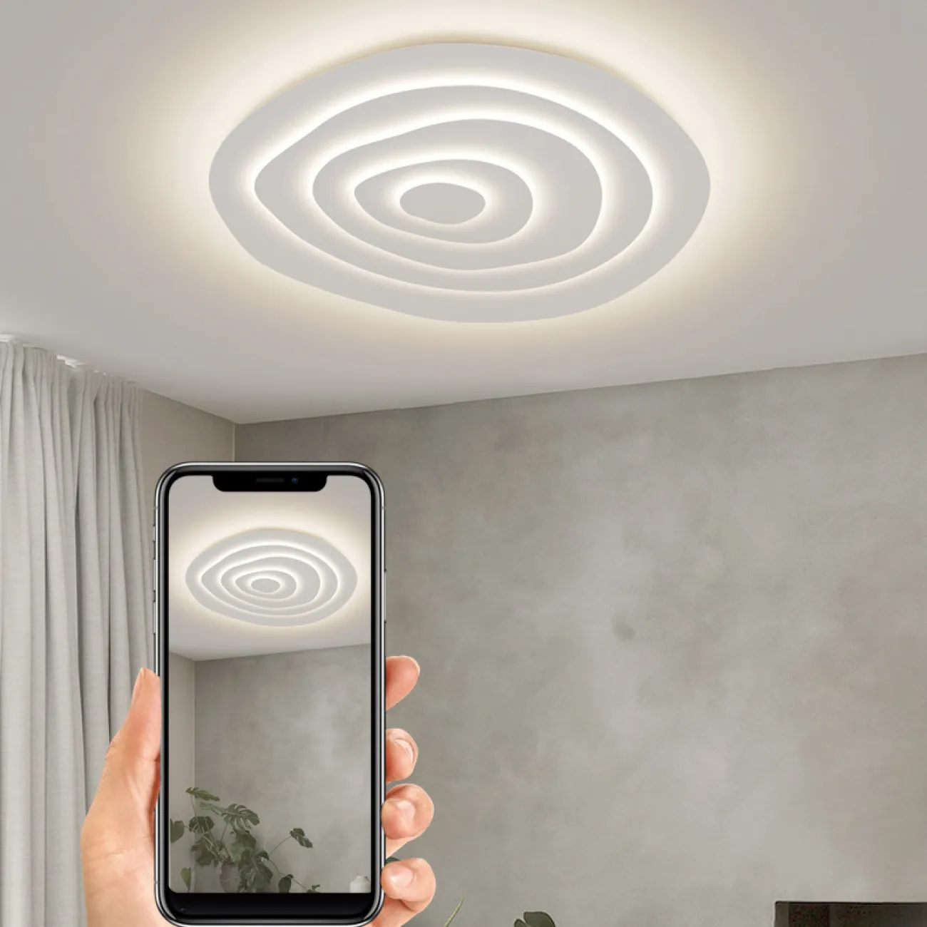 Потолочные светильники из серии GWYN с белыми ассиметричными рассеивателями в форме пирамид GWYN L100 4000К Потолочные светильники из серии GWYN с белыми ассиметричными рассеивателями в форме пирамид GWYN L100 4000К