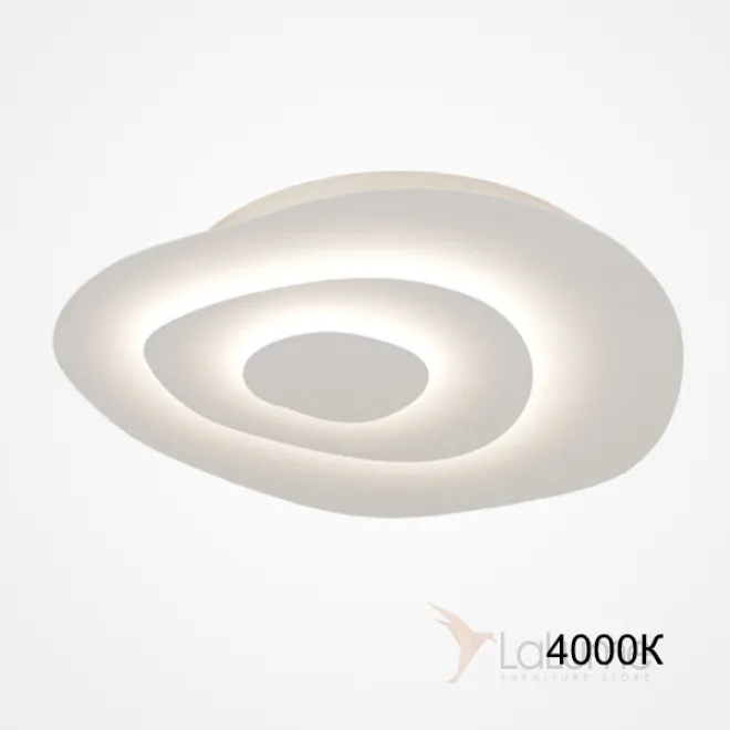 Потолочные светильники из серии GWYN с белыми ассиметричными рассеивателями в форме пирамид GWYN L34 4000К Потолочные светильники из серии GWYN с белыми ассиметричными рассеивателями в форме пирамид GWYN L34 4000К