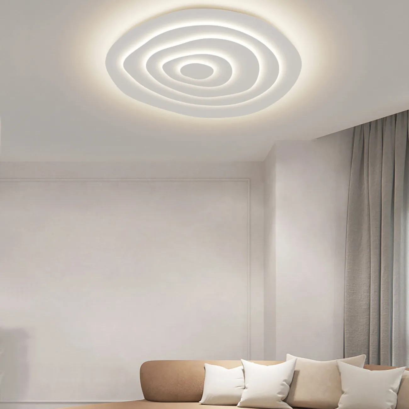 Потолочные светильники из серии GWYN с белыми ассиметричными рассеивателями в форме пирамид GWYN L100 4000К Потолочные светильники из серии GWYN с белыми ассиметричными рассеивателями в форме пирамид GWYN L100 4000К