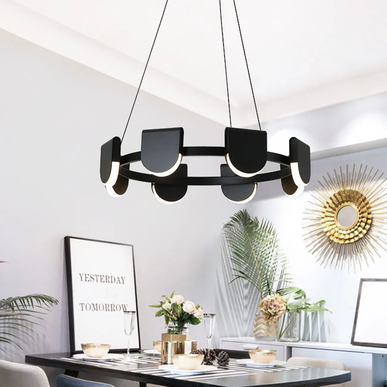 Подвесная люстра CANTO 8 D59 от ImperiumLoft