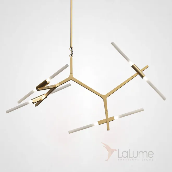 Люстра Агнес Chandelier Summer 8 Gold от ImperiumLoft