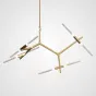 Люстра Агнес Chandelier Summer 8 Gold от ImperiumLoft