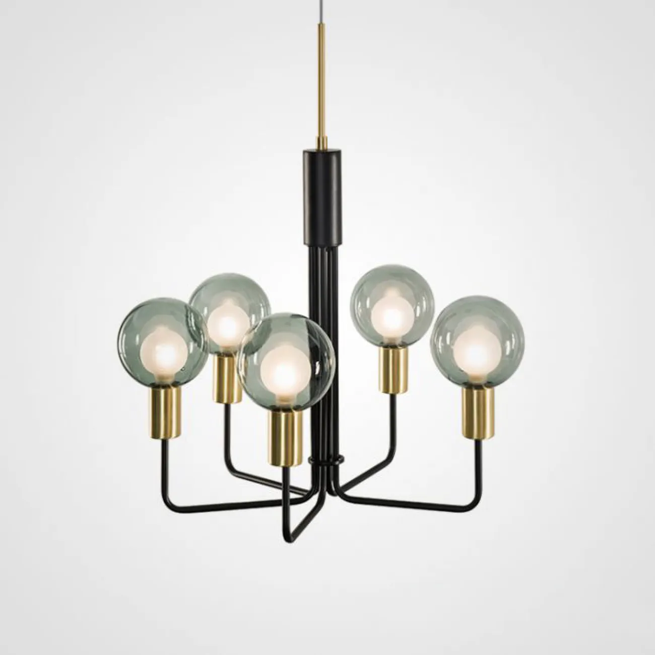 Подвесная люстра PEARL L10 Grey от ImperiumLoft