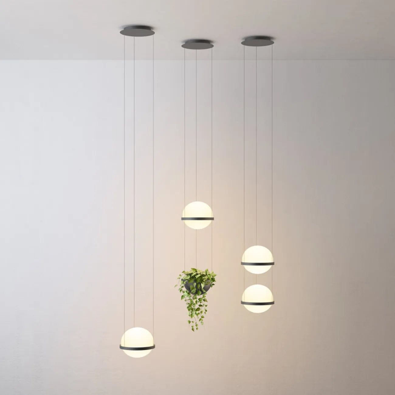 Подвесной светильник PALMA Wall lamp 2 шара от ImperiumLoft