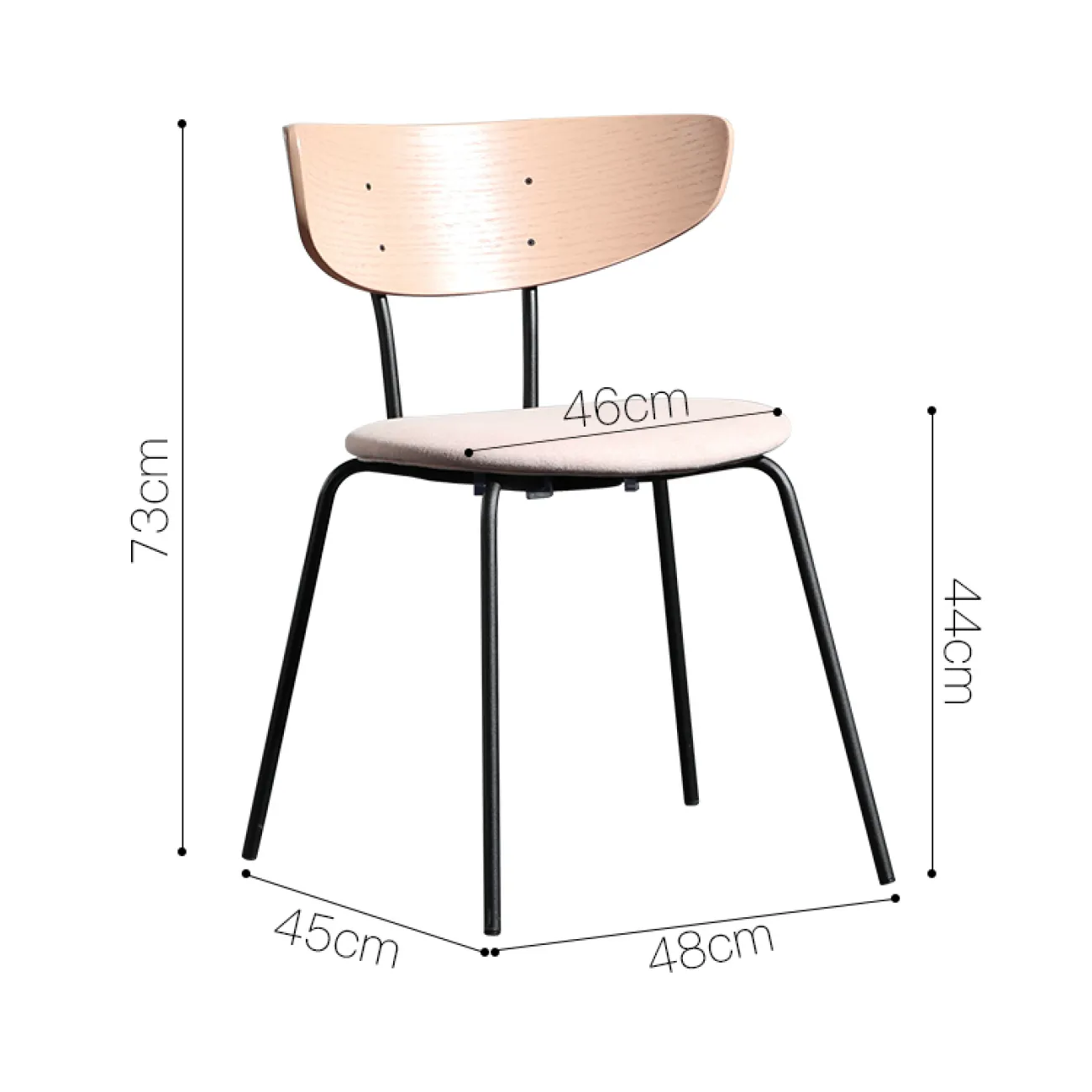 Дизайнерский обеденный стул LaLume-ST00254