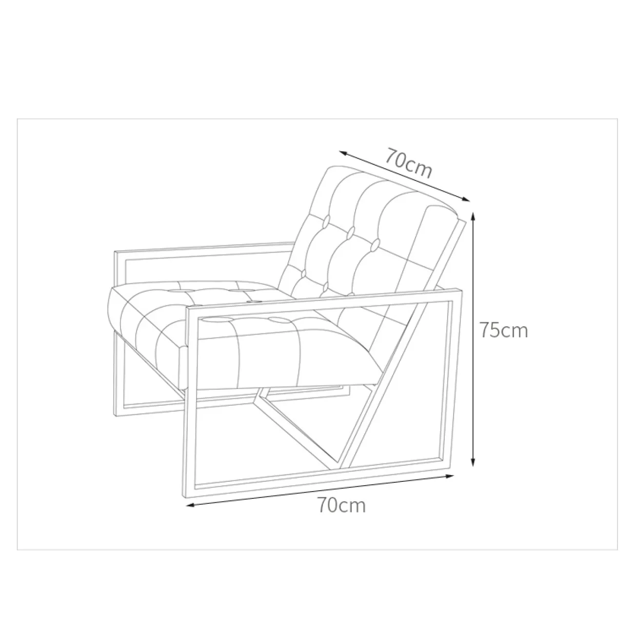 Дизайнерское кресло LaLume – KK00111 Дизайнерское кресло LaLume – KK00111