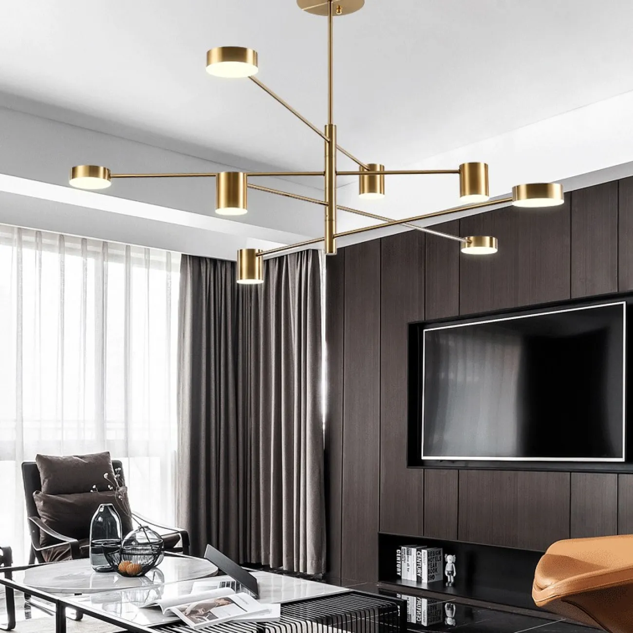 Подвесная люстра SUNSHINE от ImperiumLoft