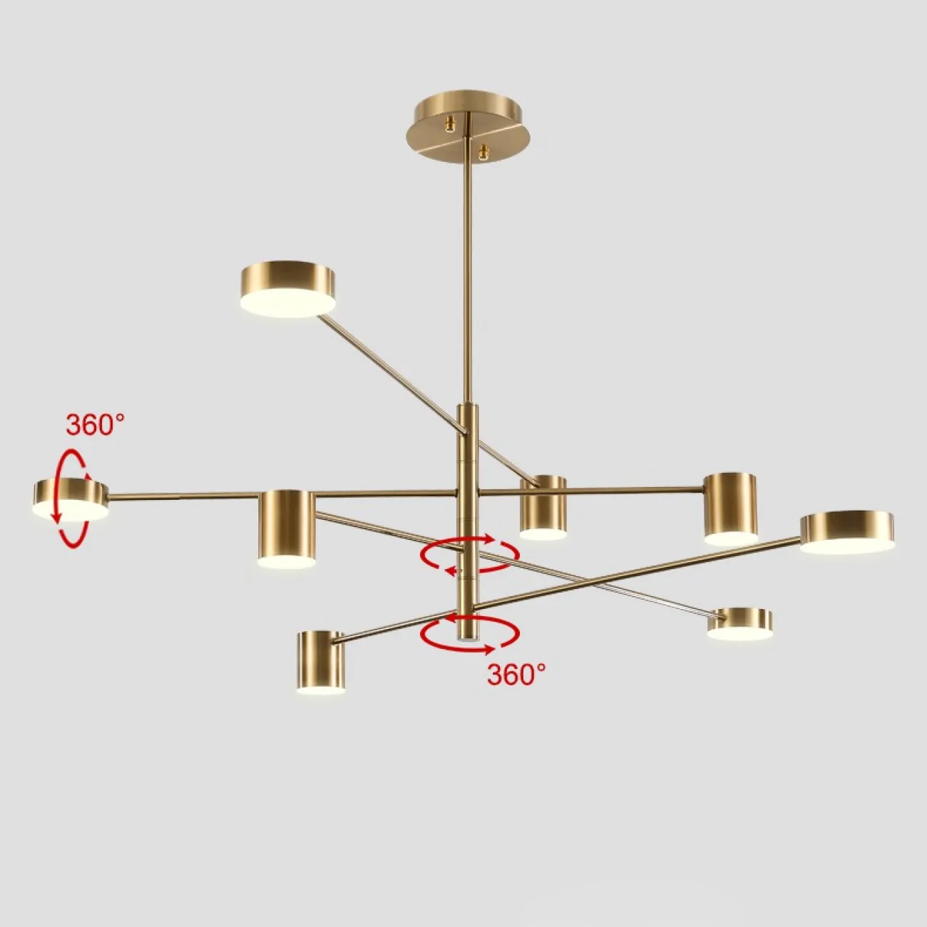Подвесная люстра SUNSHINE от ImperiumLoft