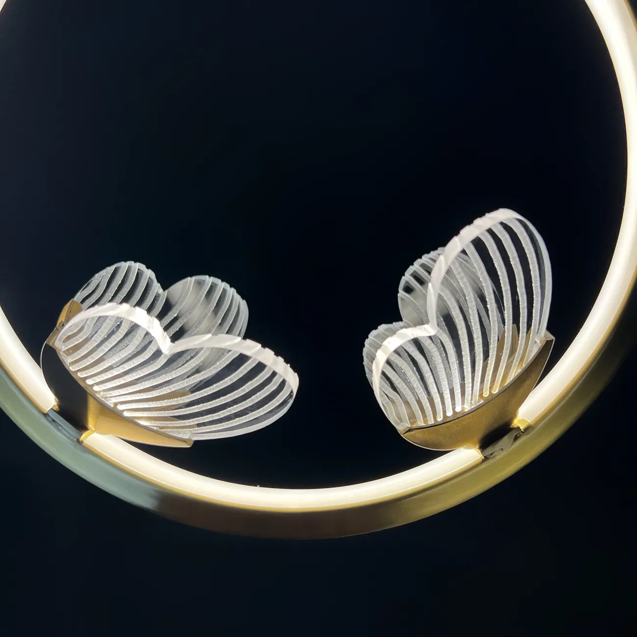 Подвесной светильник BABETTA RING 1 L320 brass 4000К от ImperiumLoft