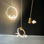 Подвесной светильник BABETTA RING 1 L320 brass 4000К от ImperiumLoft