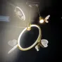Подвесной светильник BABETTA RING 1 L320 brass 4000К от ImperiumLoft