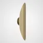  Латунный настенный светильник овальной формы AMULET H45 Brass
