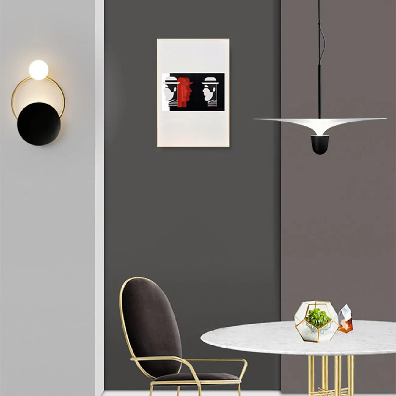 Подвесной светильник DIP от ImperiumLoft